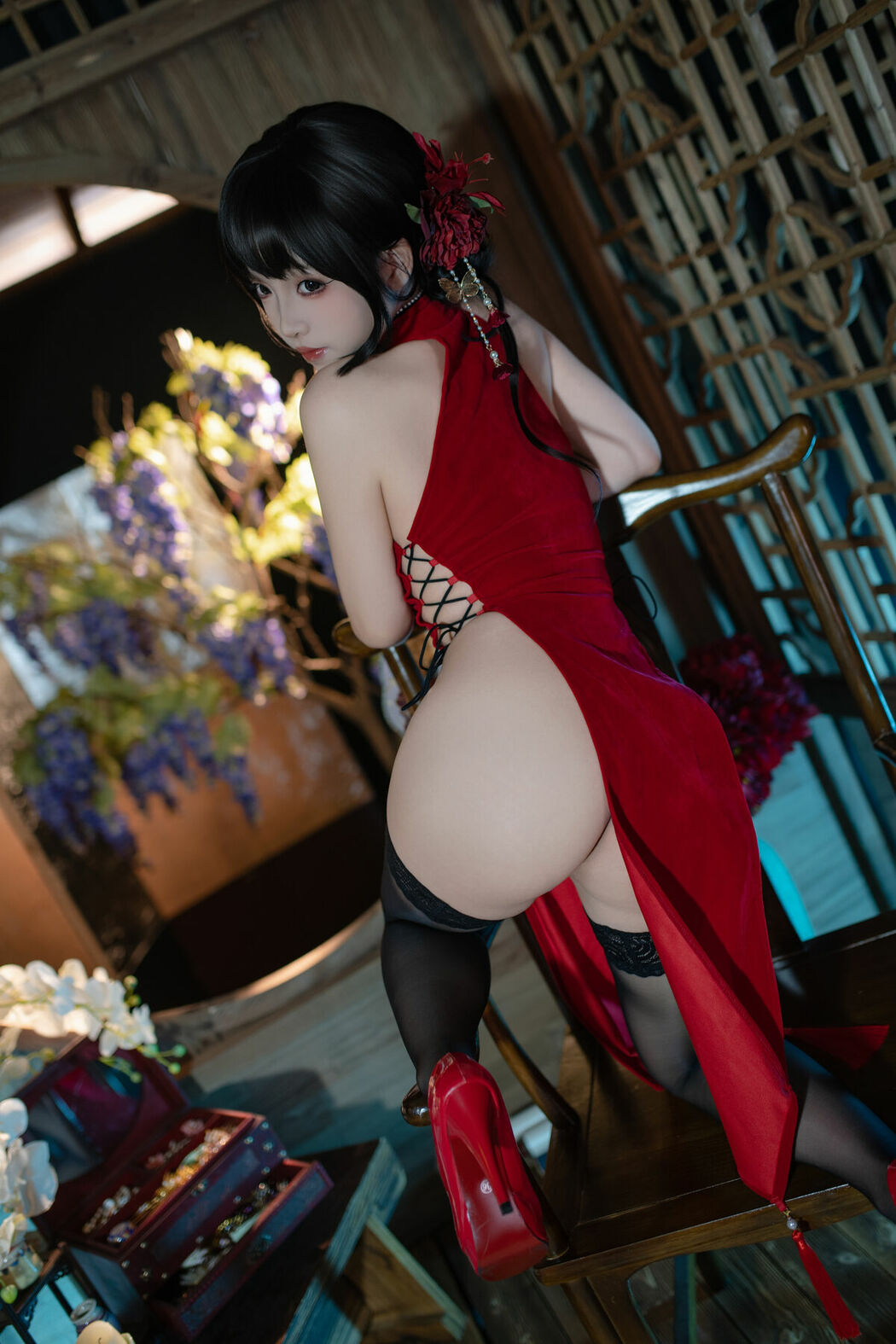 Coser@Bangni邦尼 – 元旦旗袍 (83P)