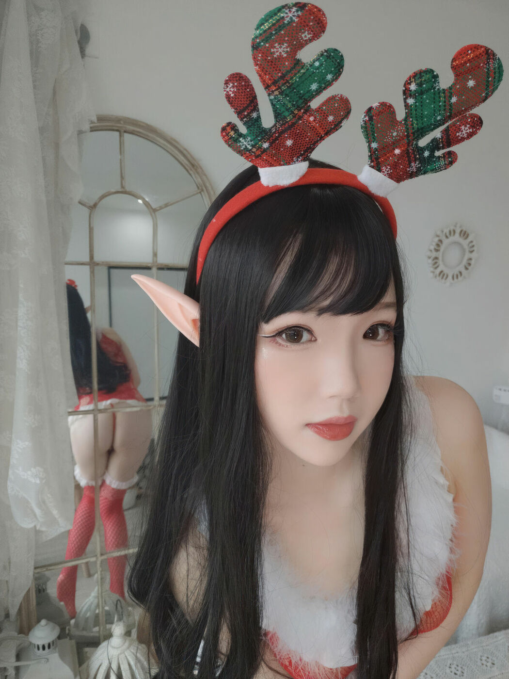Coser@雪晴Astra – 圣诞节自拍 Part01 (71P)