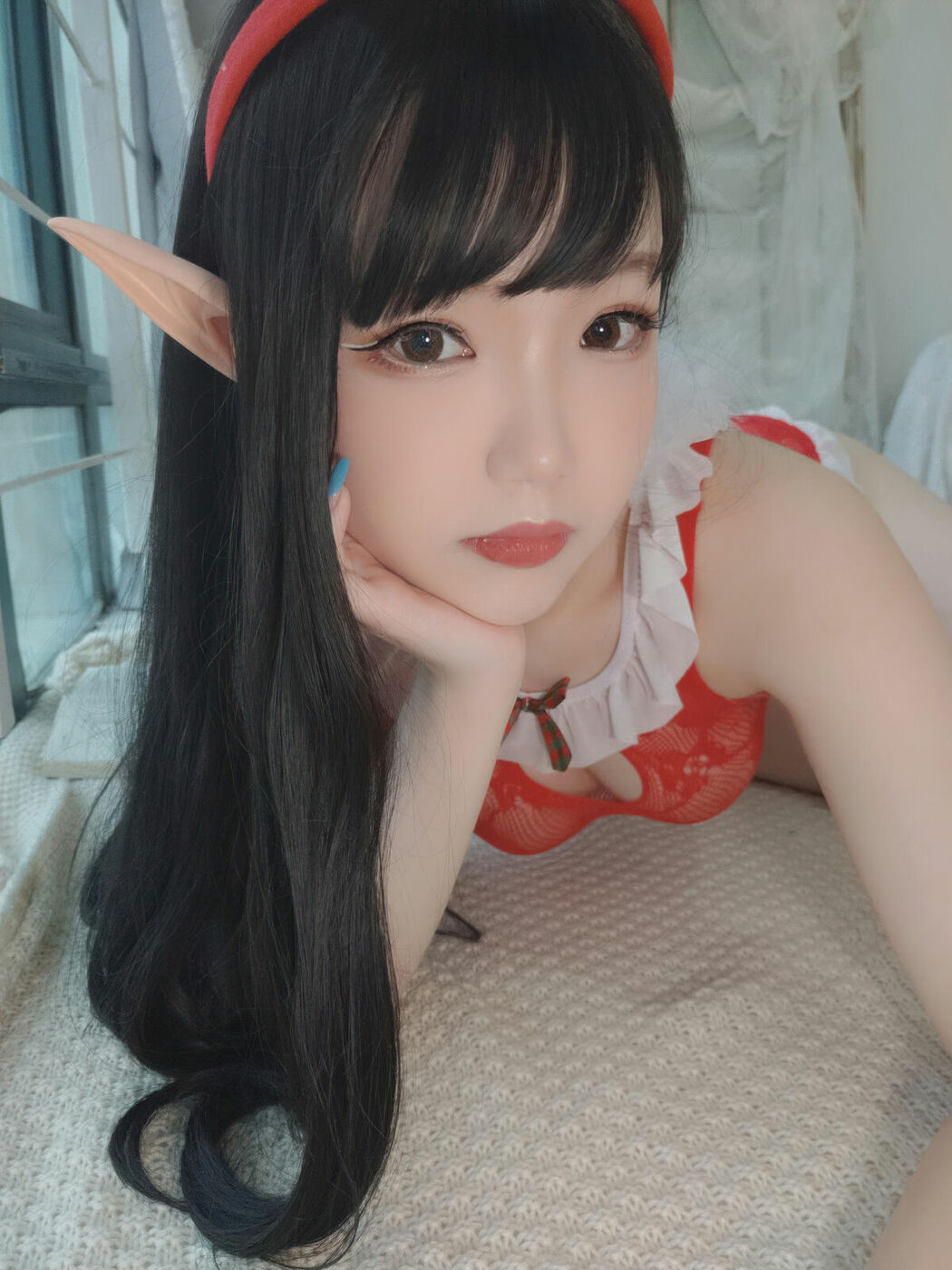 Coser@雪晴Astra – 圣诞节自拍 Part01 (71P)