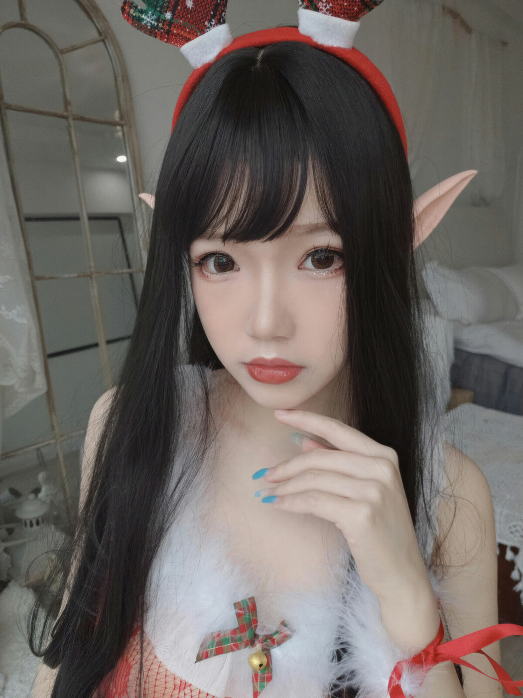Coser@雪晴Astra – 圣诞节自拍 Part01 (71P)