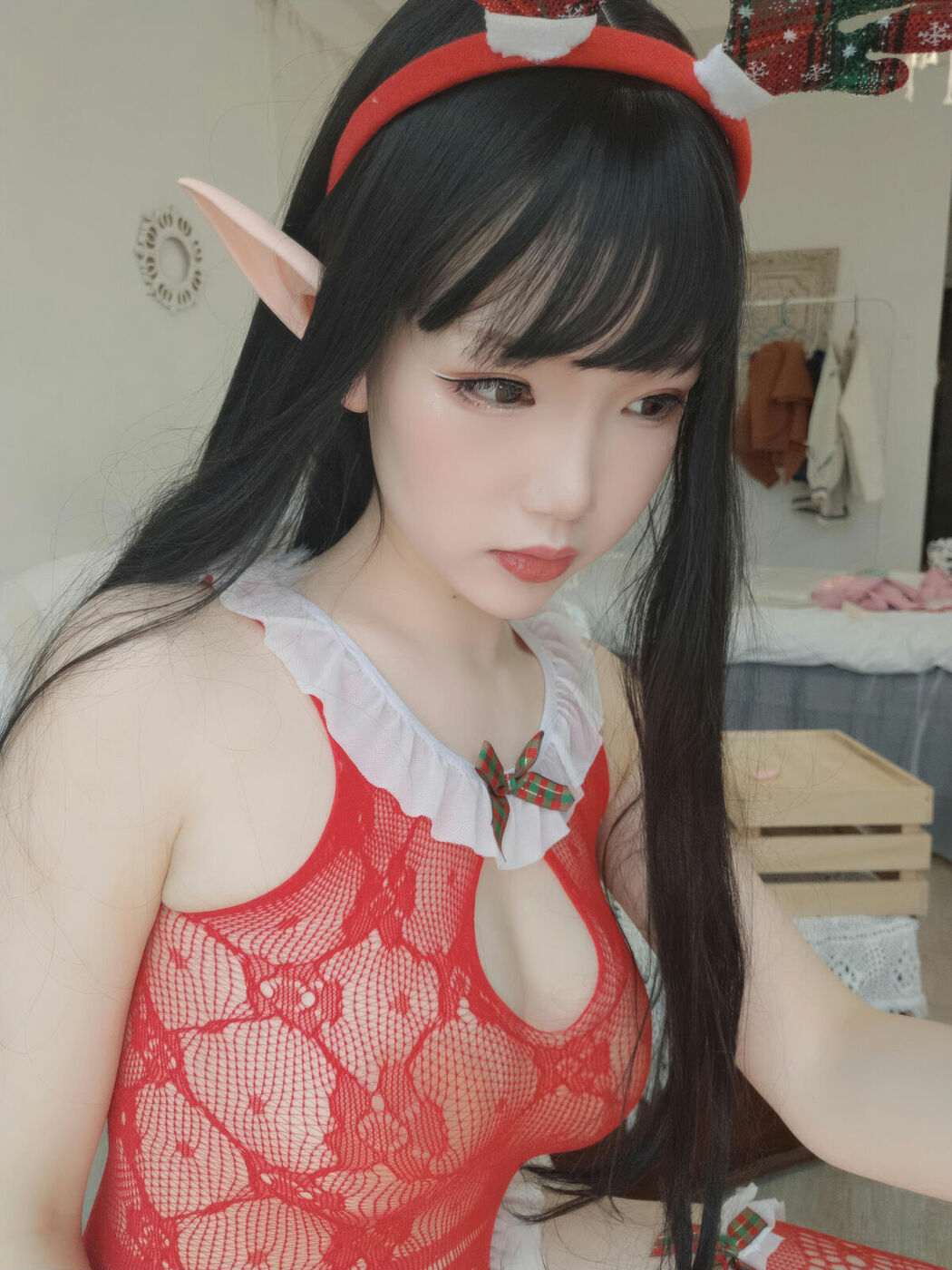 Coser@雪晴Astra – 圣诞节自拍 Part01 (71P)