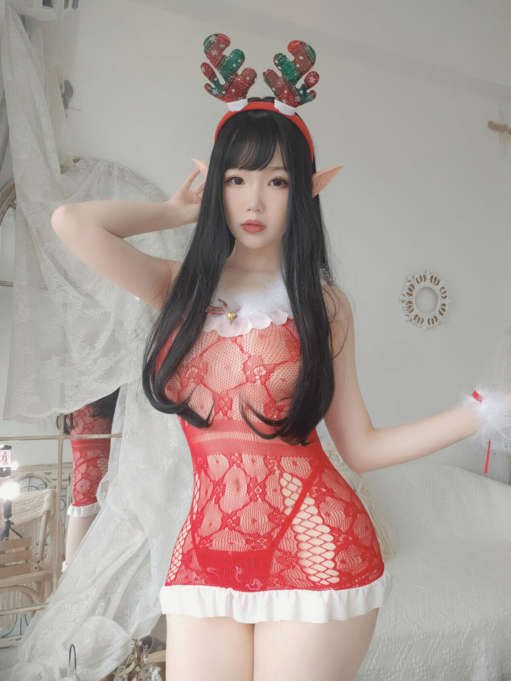Coser@雪晴Astra – 圣诞节自拍 Part01 (71P)