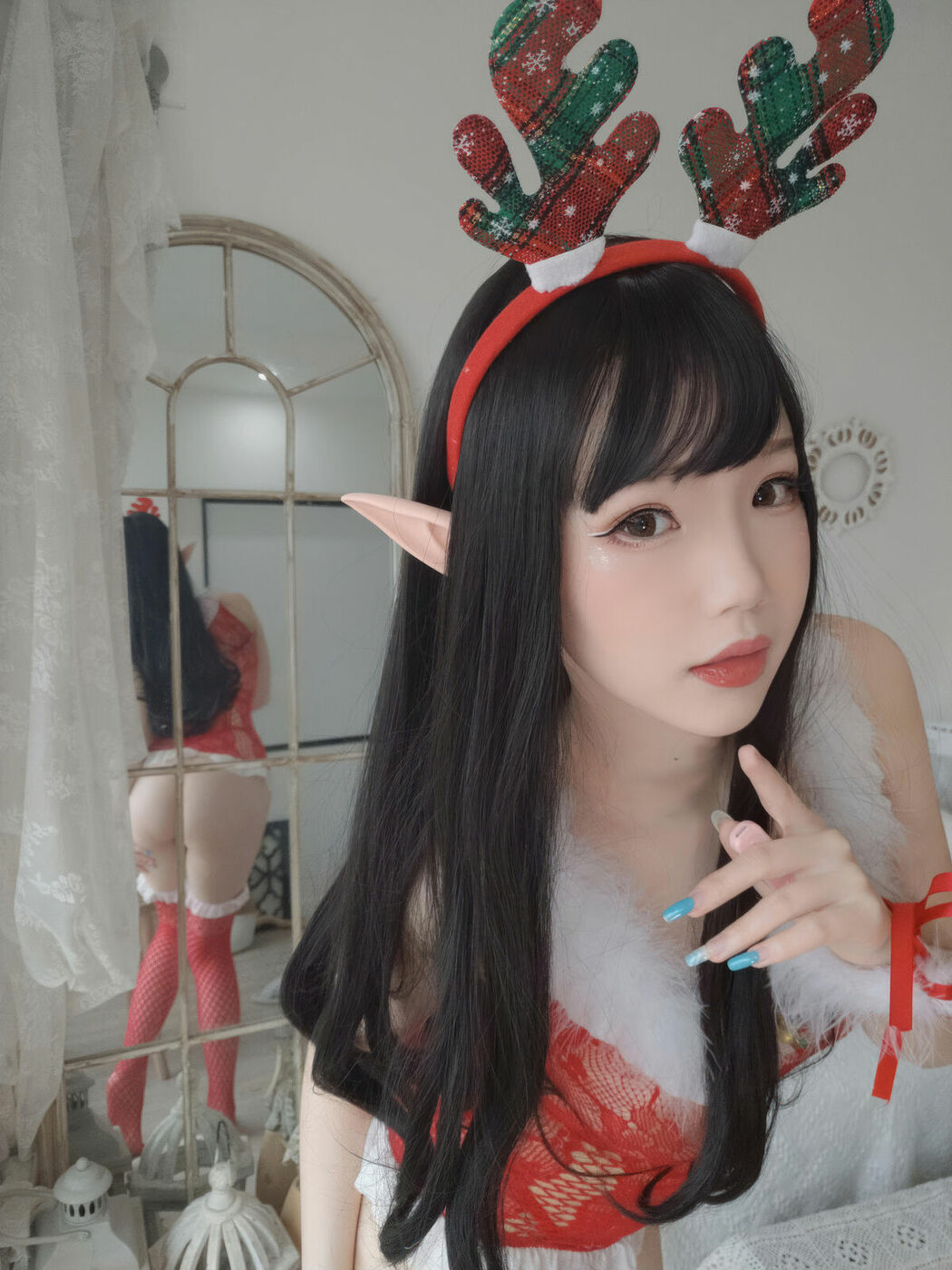 Coser@雪晴Astra – 圣诞节自拍 Part01 (71P)