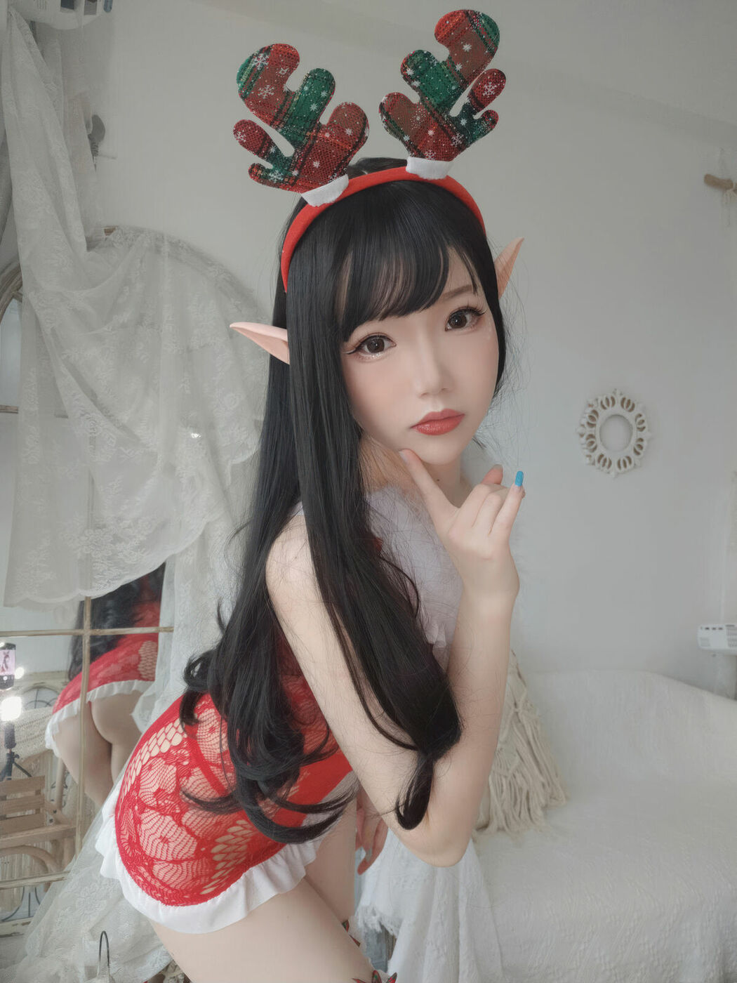 Coser@雪晴Astra – 圣诞节自拍 Part01 (71P)