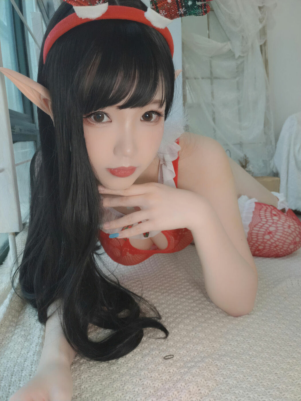 Coser@雪晴Astra – 圣诞节自拍 Part01 (71P)
