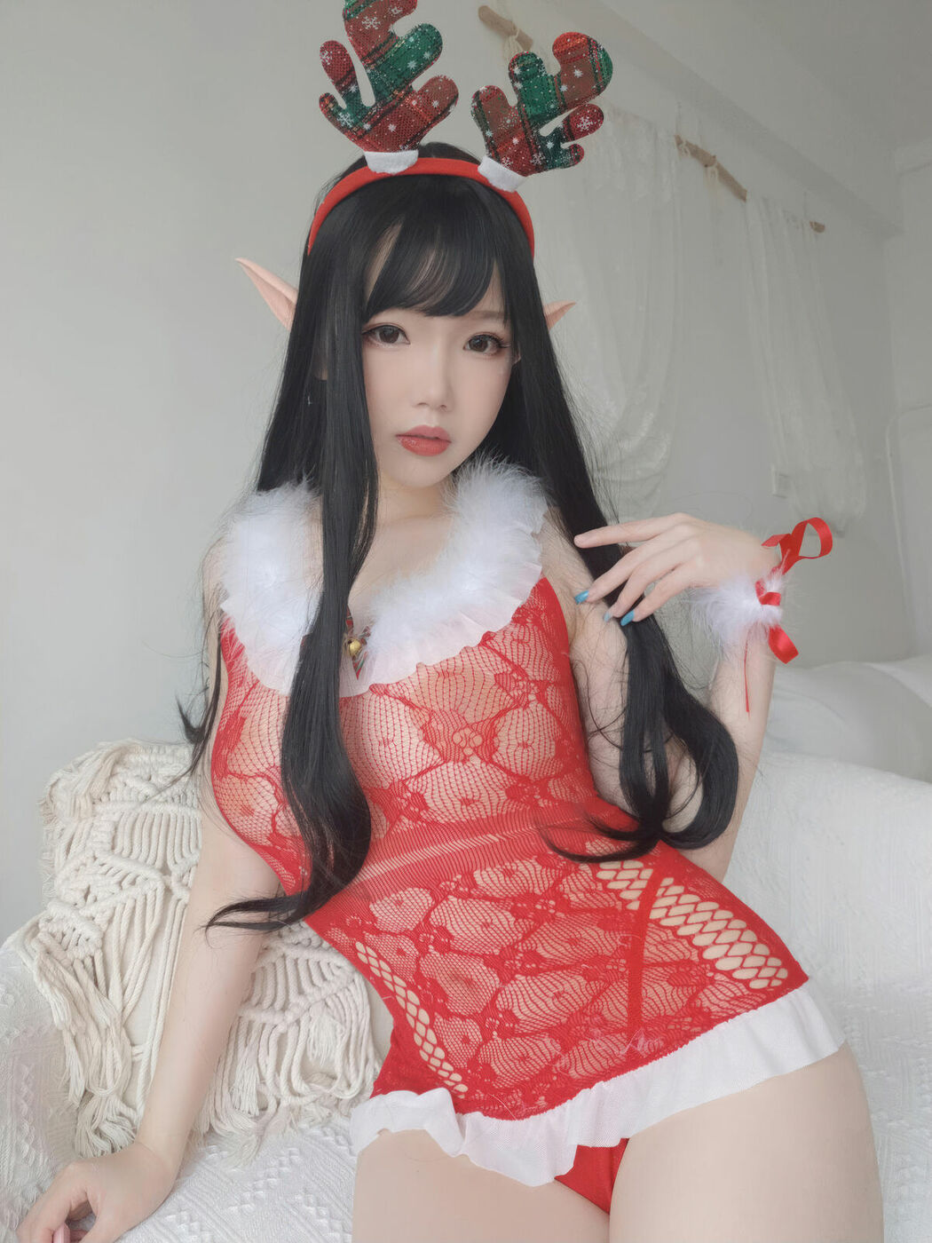 Coser@雪晴Astra – 圣诞节自拍 Part01 (71P)