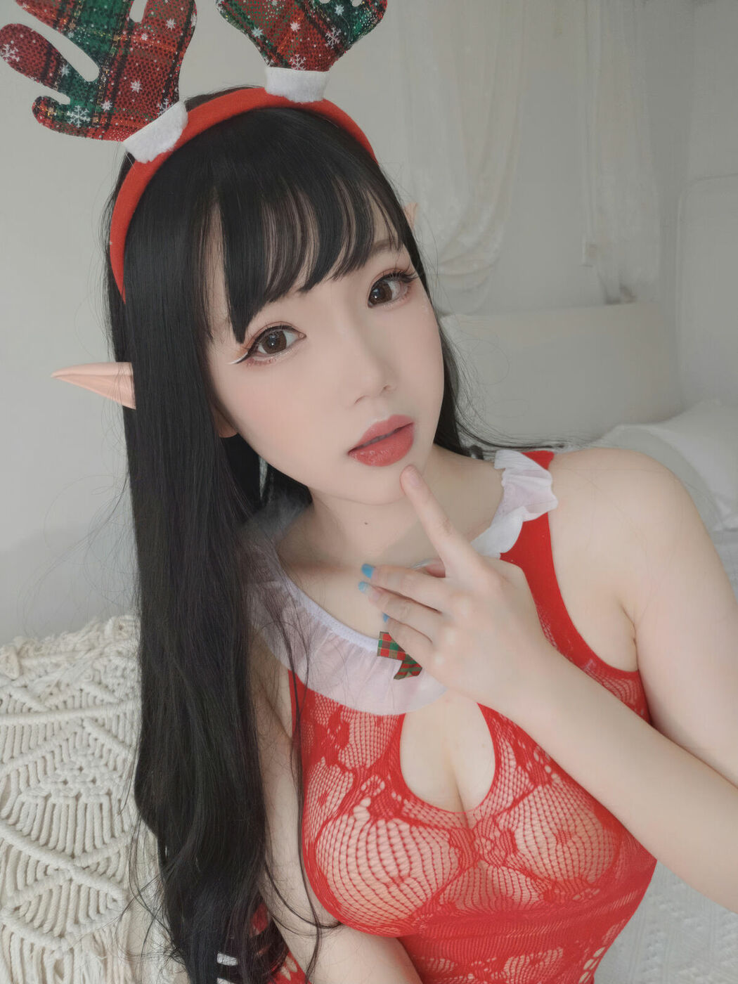Coser@雪晴Astra – 圣诞节自拍 Part02 (71P)