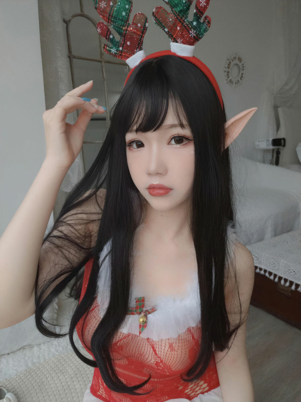Coser@雪晴Astra – 圣诞节自拍 Part02 (71P)