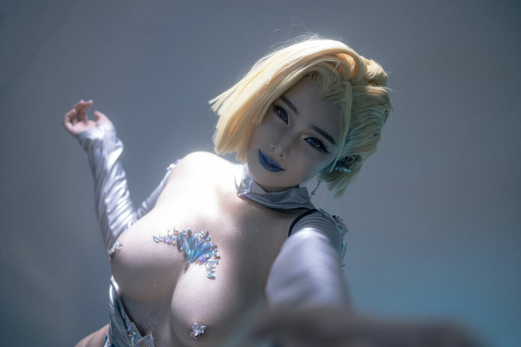 Coser@钛合金TiTi – 白皇后 (74P)