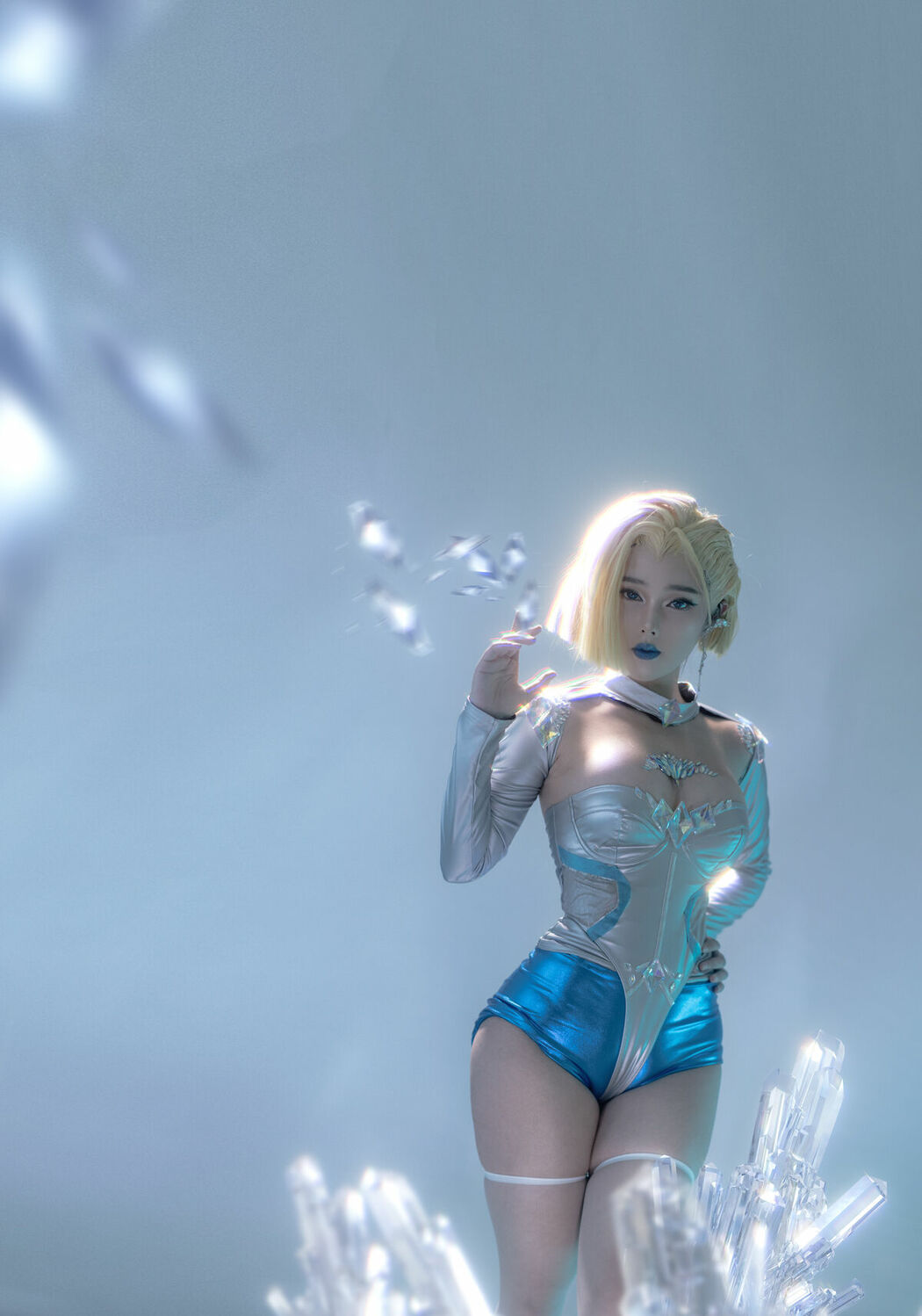 Coser@钛合金TiTi – 白皇后 (74P)
