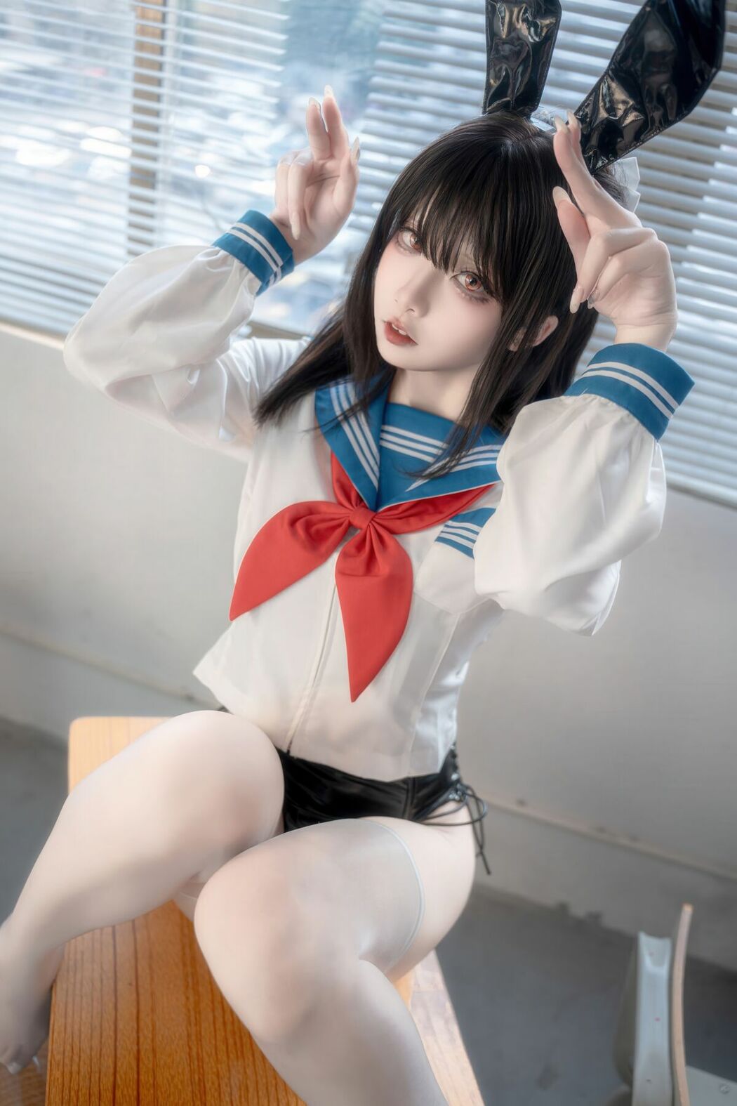 Coser@纸悦Etsu_ko – 水手服兔女郎 (64P)
