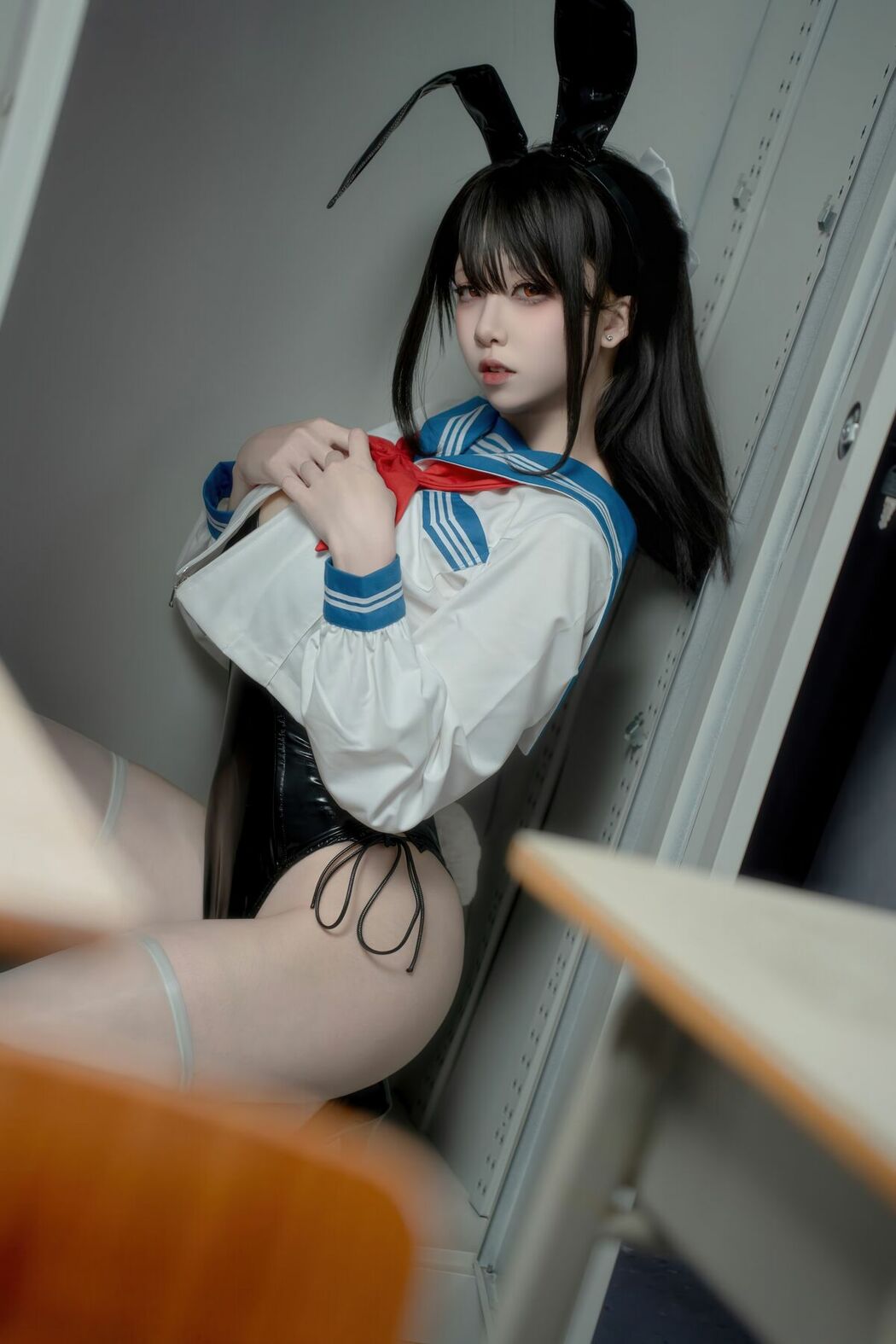 Coser@纸悦Etsu_ko – 水手服兔女郎 (64P)