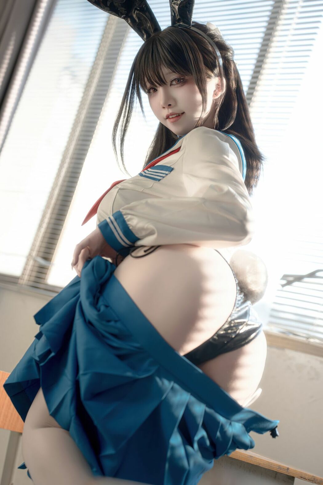 Coser@纸悦Etsu_ko – 水手服兔女郎 (64P)