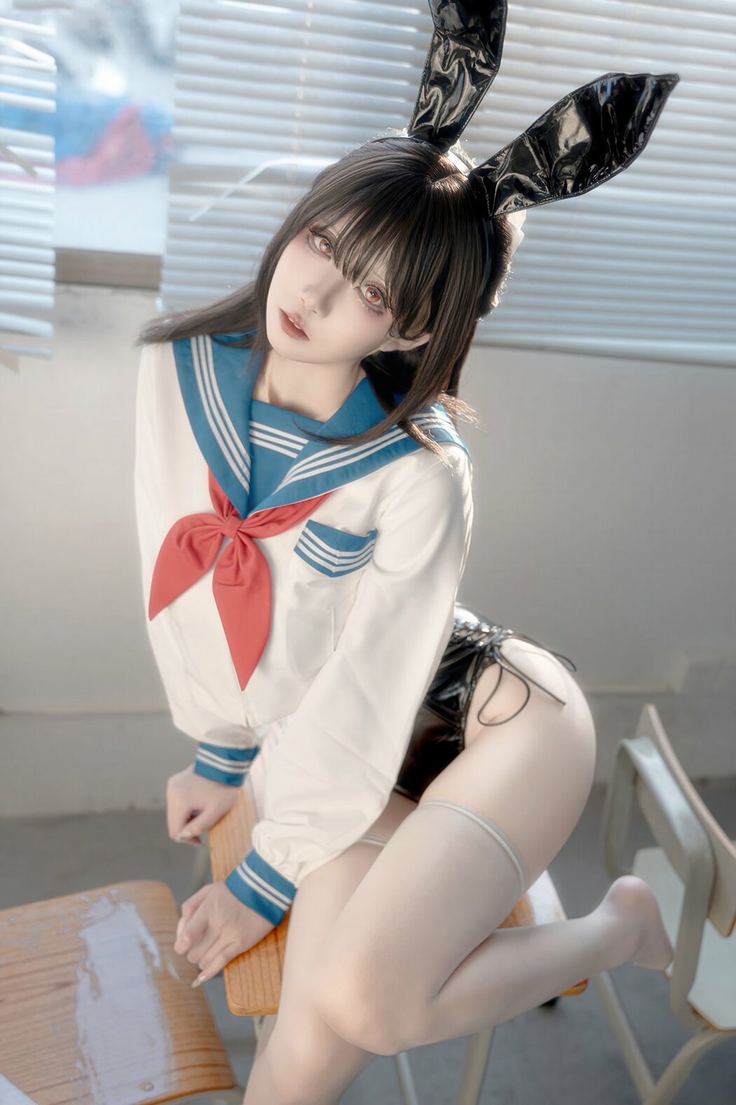 Coser@纸悦Etsu_ko – 水手服兔女郎 (64P) Cover Photo