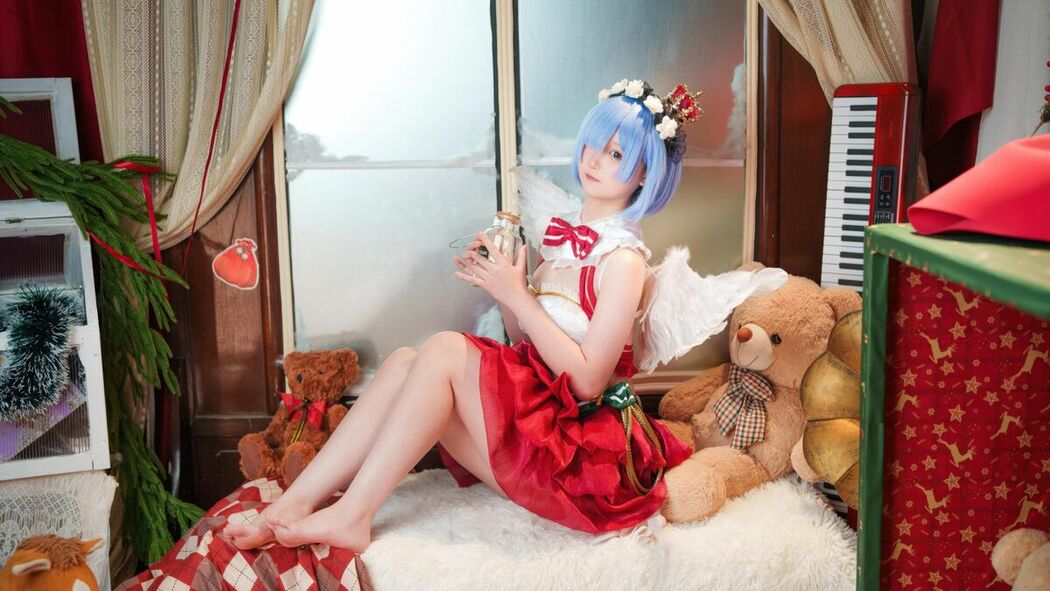 Coser@Seele麦麦 – 蕾姆 圣诞物语 (64P)