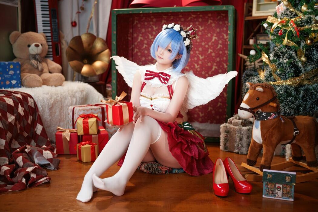 Coser@Seele麦麦 – 蕾姆 圣诞物语 (64P)