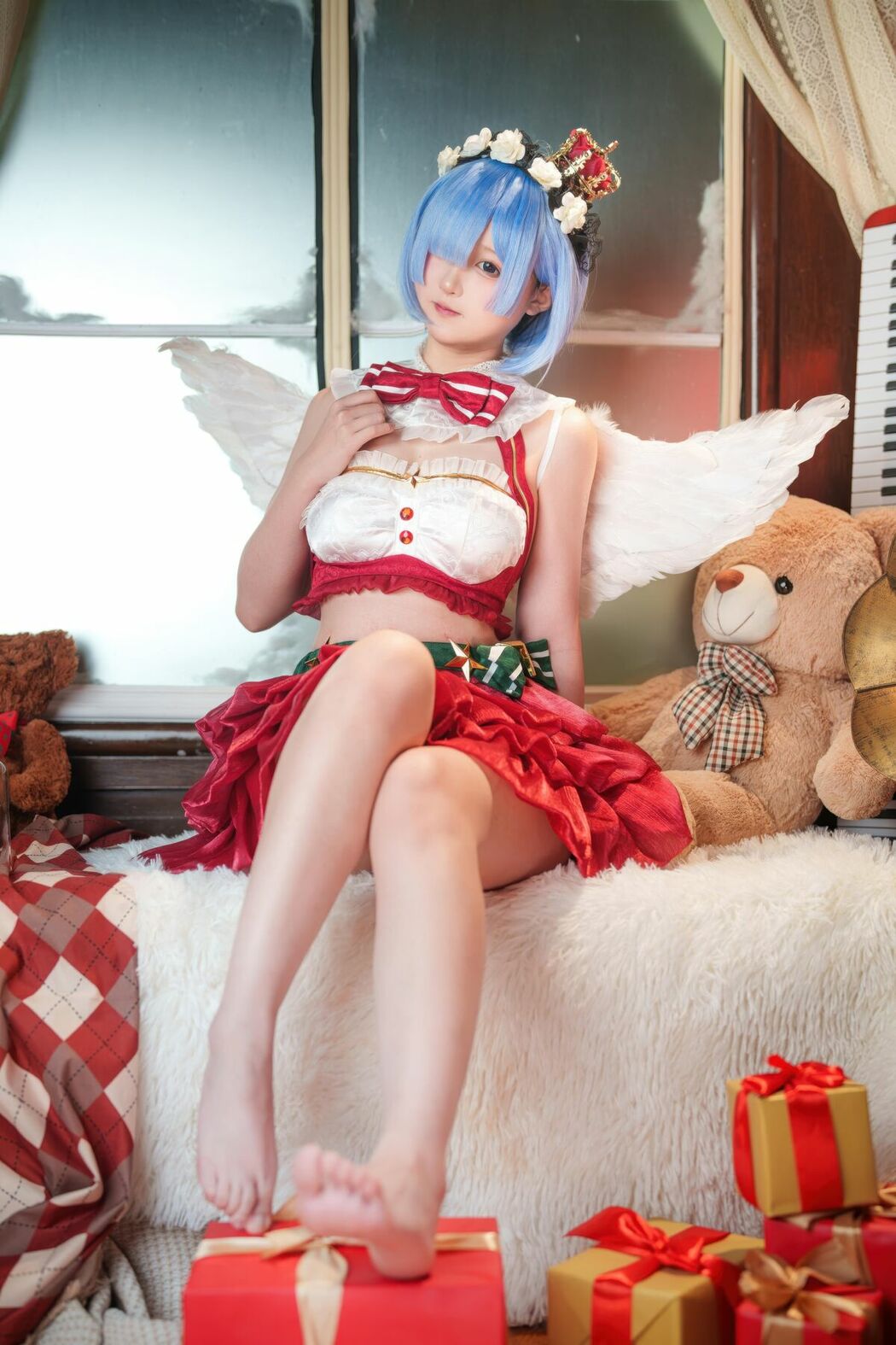 Coser@Seele麦麦 – 蕾姆 圣诞物语 (64P)