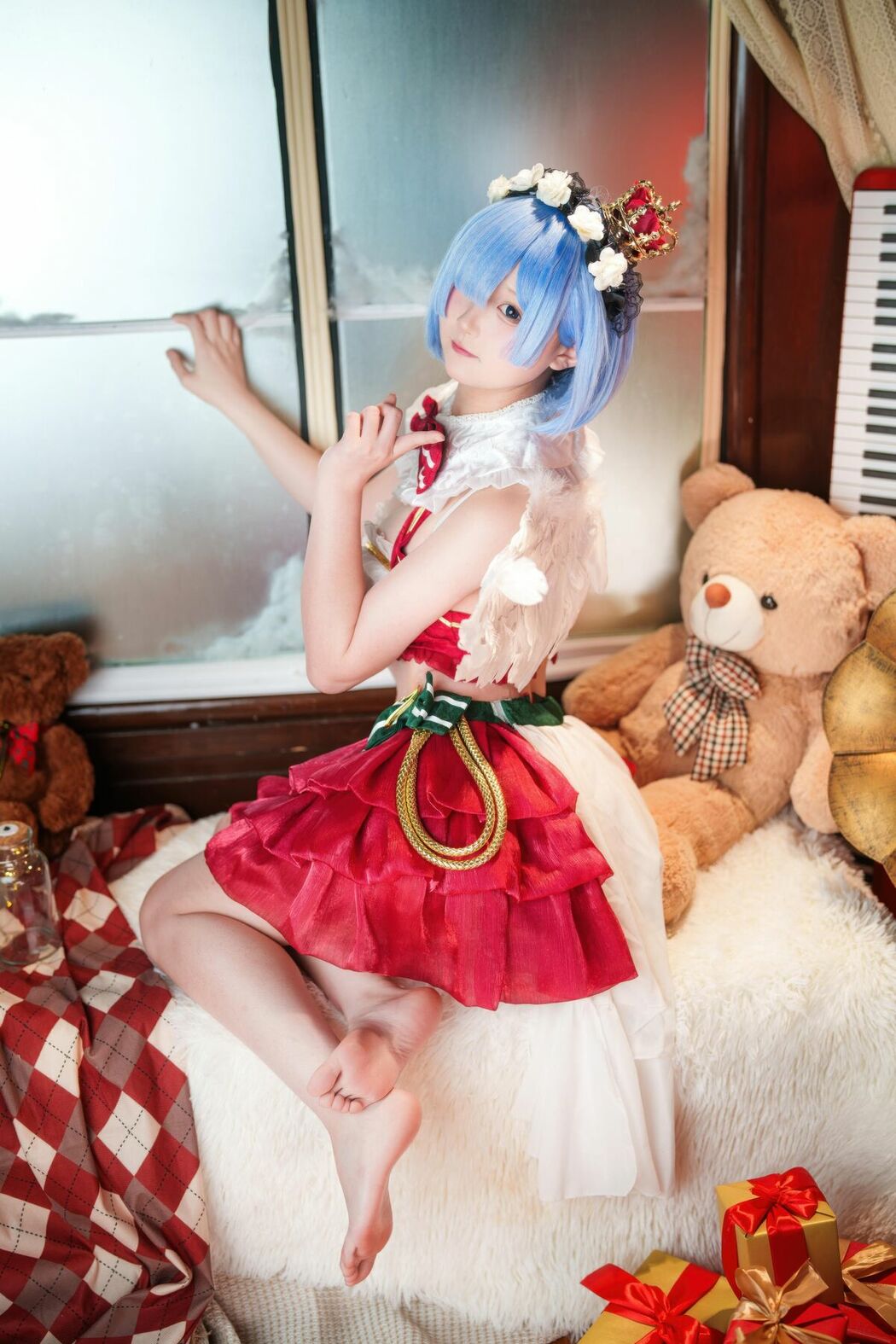 Coser@Seele麦麦 – 蕾姆 圣诞物语 (64P)