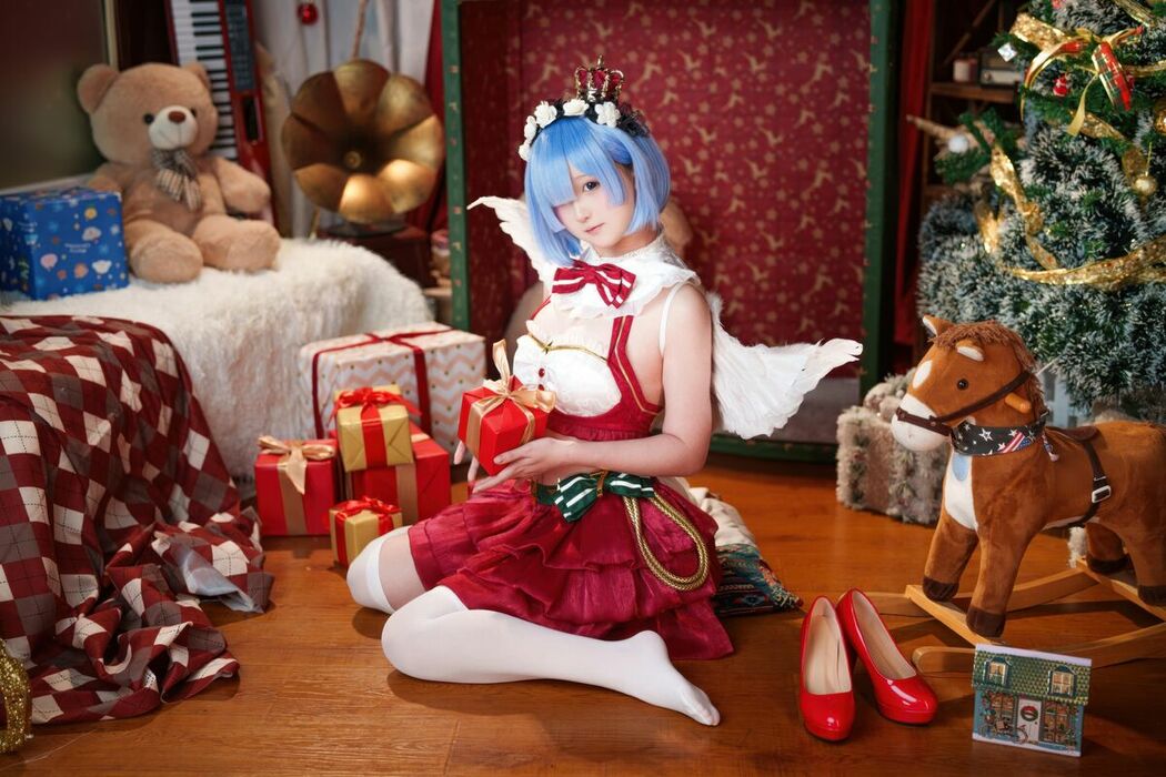 Coser@Seele麦麦 – 蕾姆 圣诞物语 (64P)