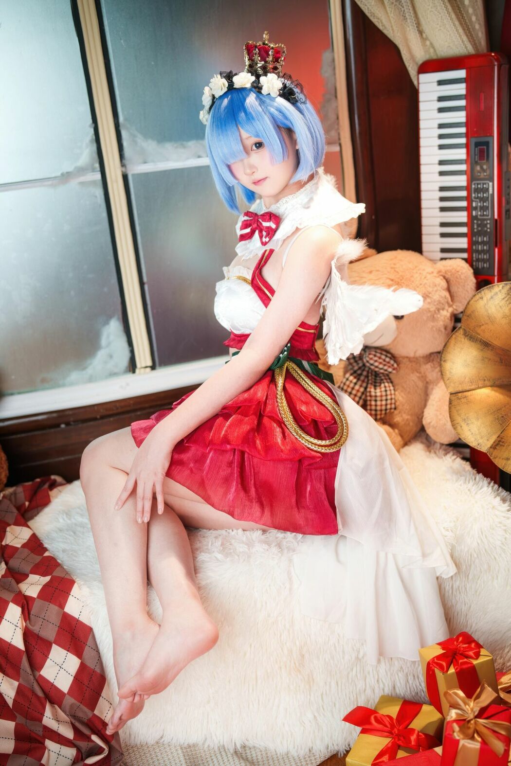 Coser@Seele麦麦 – 蕾姆 圣诞物语 (64P)