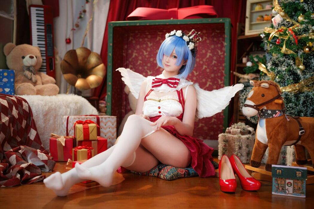 Coser@Seele麦麦 – 蕾姆 圣诞物语 (64P)