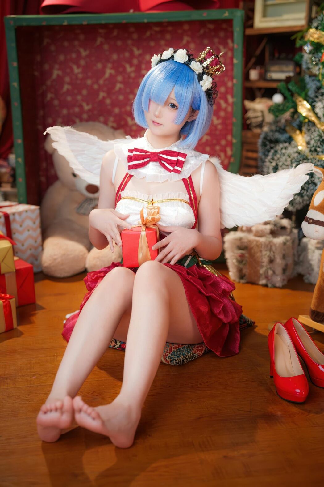 Coser@Seele麦麦 – 蕾姆 圣诞物语 (64P)