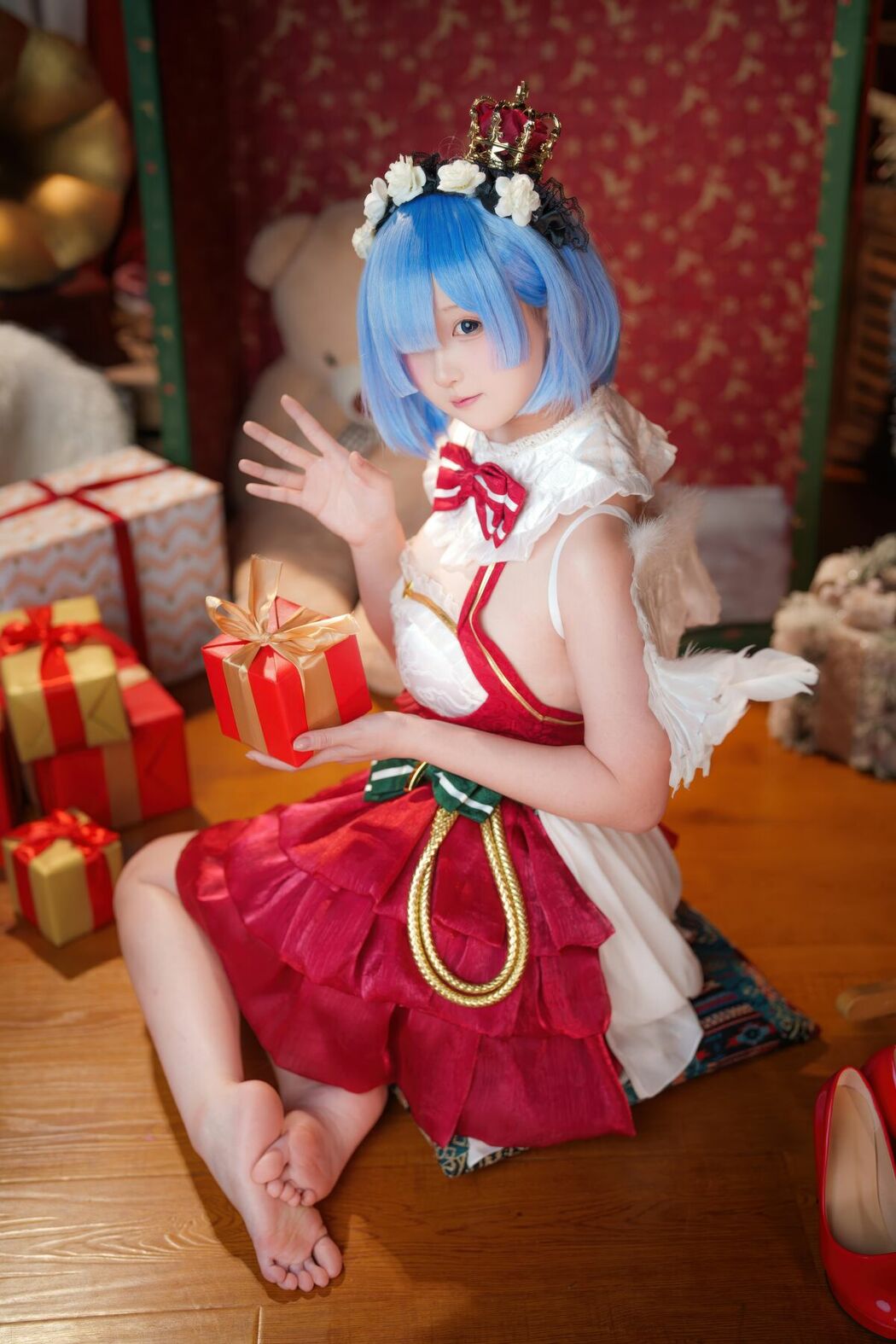 Coser@Seele麦麦 – 蕾姆 圣诞物语 (64P)