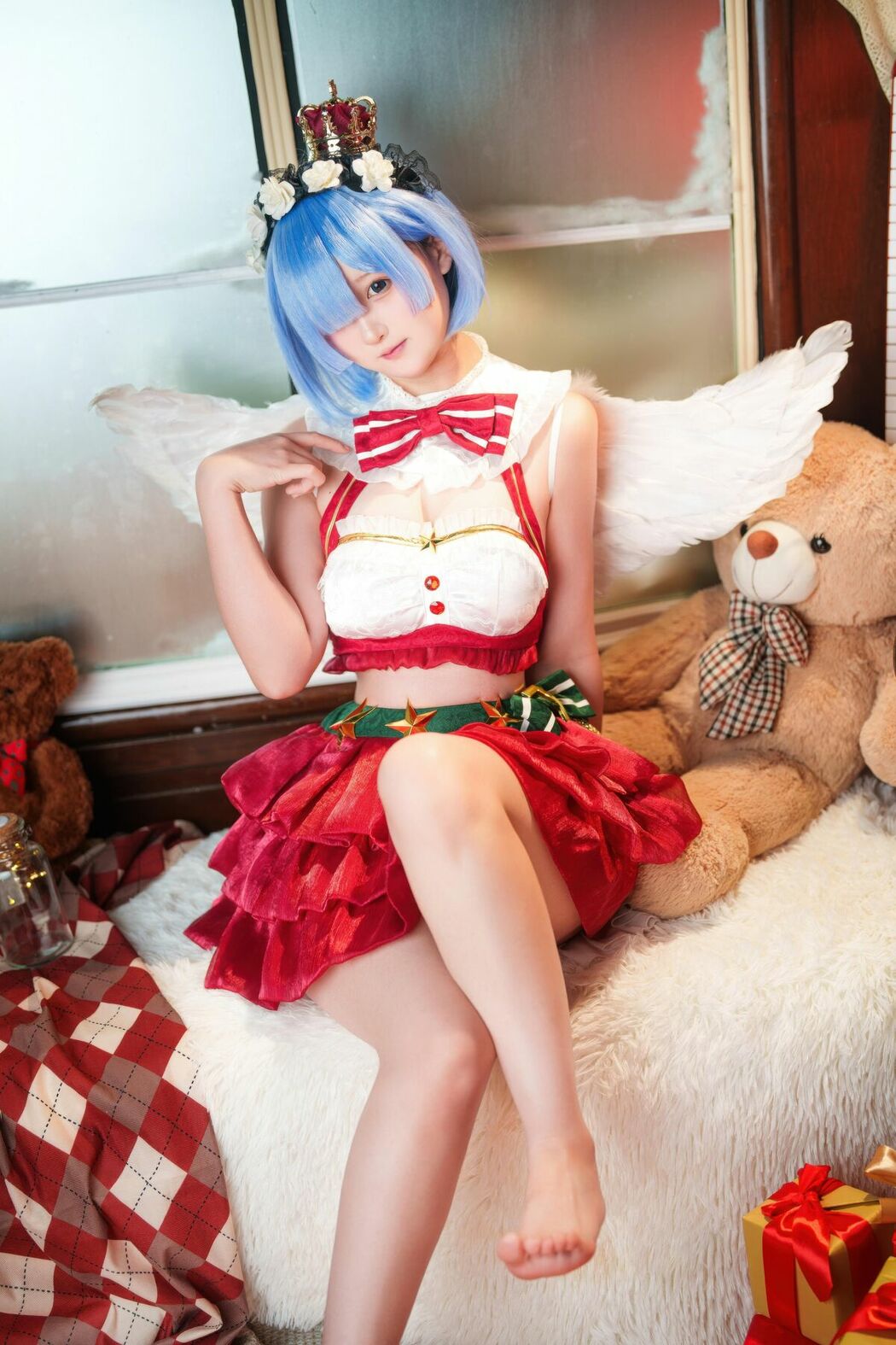 Coser@Seele麦麦 – 蕾姆 圣诞物语 (64P)