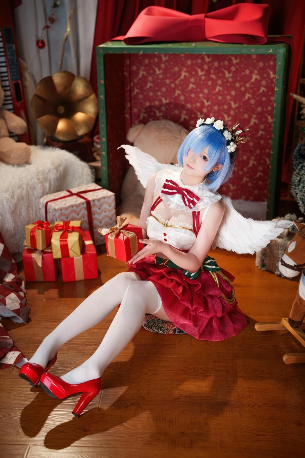 Coser@Seele麦麦 – 蕾姆 圣诞物语 (64P)