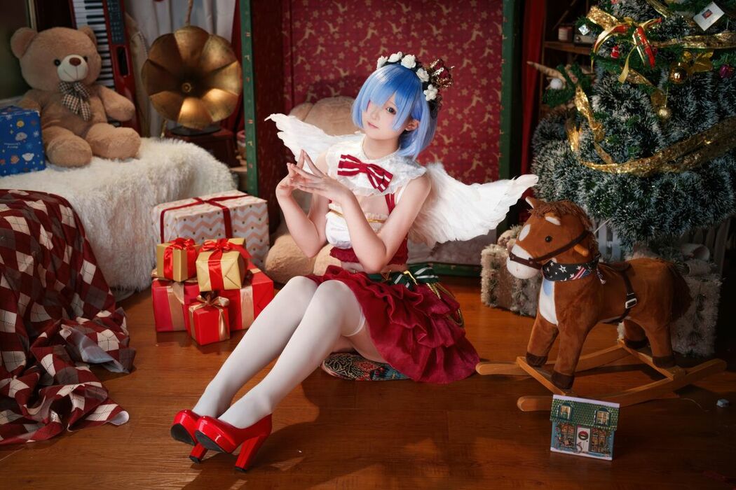 Coser@Seele麦麦 – 蕾姆 圣诞物语 (64P)