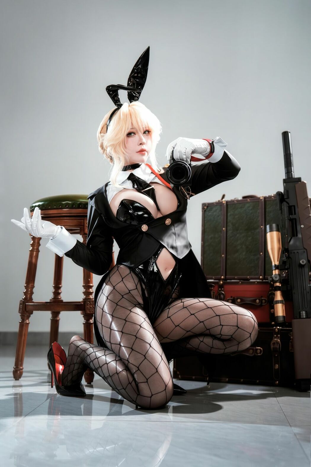 Coser@半半子 – 愛德ェントバニー (63P)