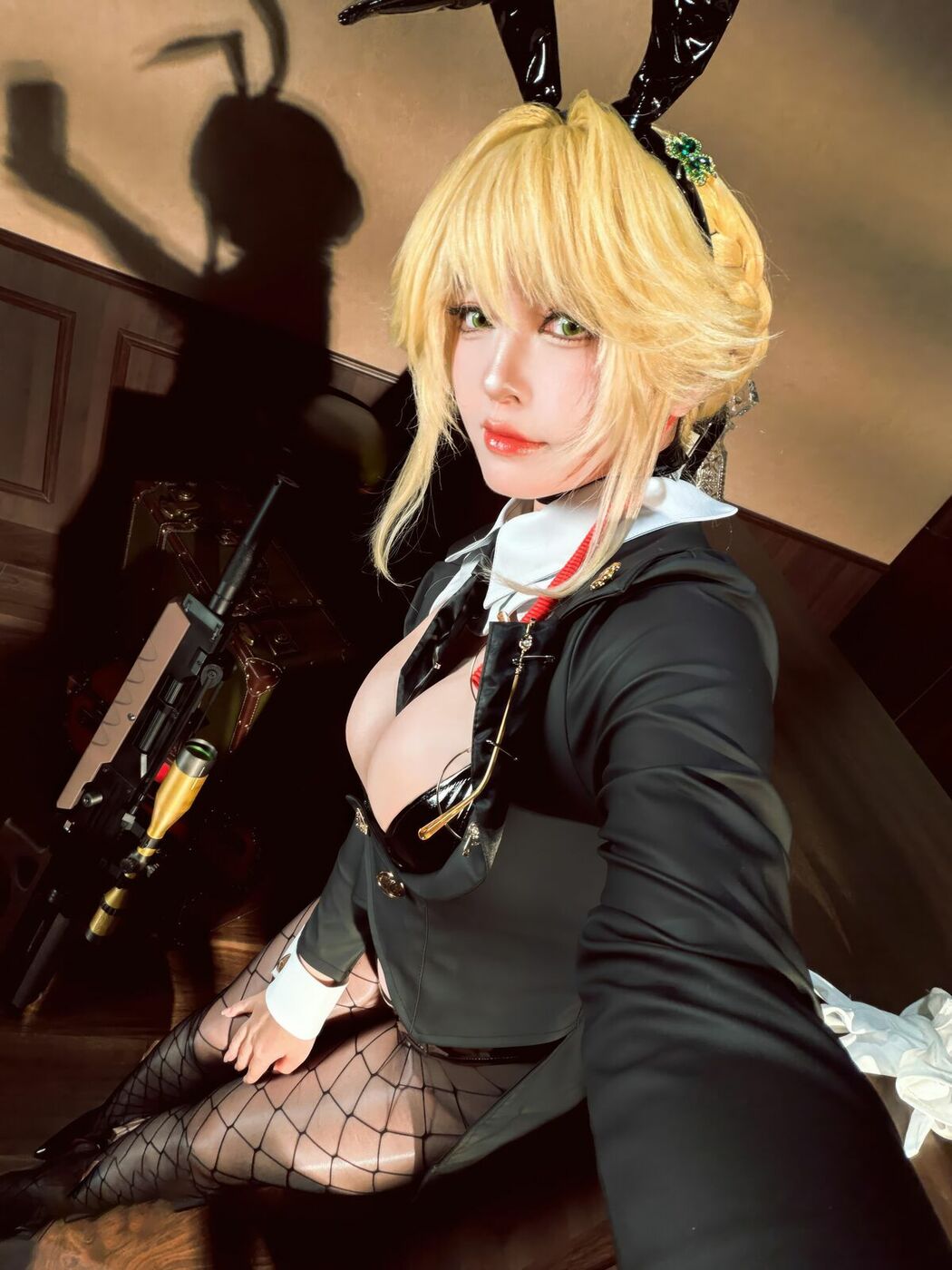 Coser@半半子 – 愛德ェントバニー (63P)