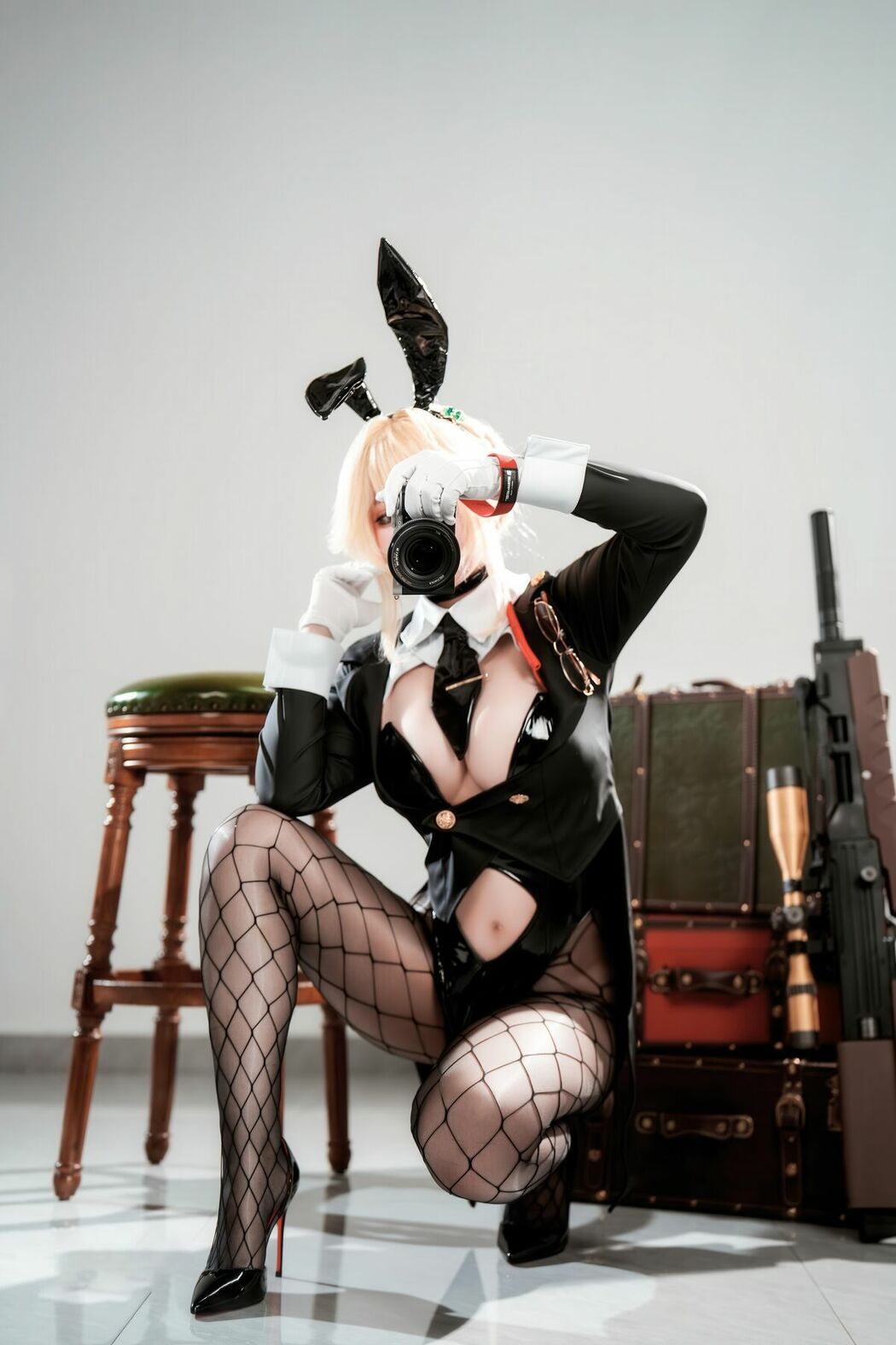 Coser@半半子 – 愛德ェントバニー (63P)