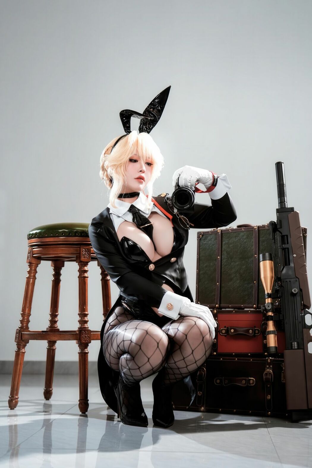 Coser@半半子 – 愛德ェントバニー (63P)