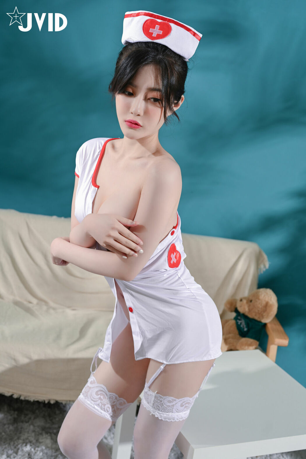 Li Nai Jiang Rina 璃奈酱Rina – 打完疫苗是不是發燒酸痛痛小護士璃奈醬全心陪伴照顧你還沒輪到打疫苗超幹沒關係璃奈醬腳開開給你在神鮑裡注入白色汁液 Part03 (55P)