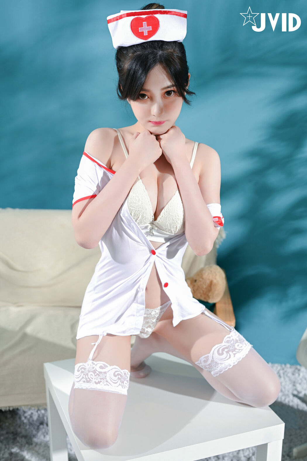 Li Nai Jiang Rina 璃奈酱Rina – 打完疫苗是不是發燒酸痛痛小護士璃奈醬全心陪伴照顧你還沒輪到打疫苗超幹沒關係璃奈醬腳開開給你在神鮑裡注入白色汁液 Part03 (55P)