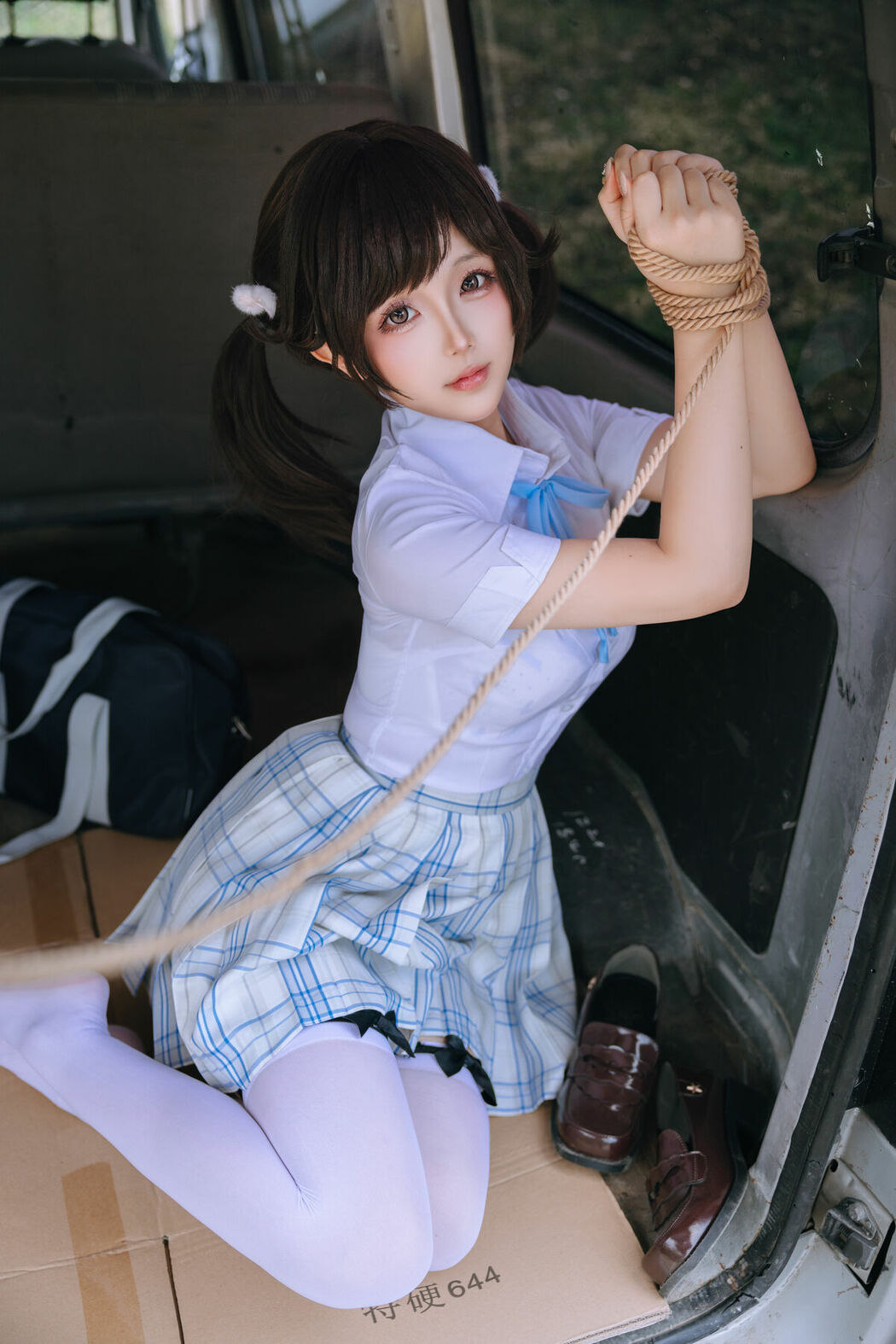 Coser@日奈娇 – 女高 Part02 (63P)