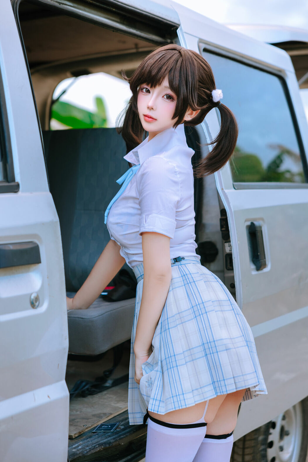 Coser@日奈娇 – 女高 Part03 (62P)