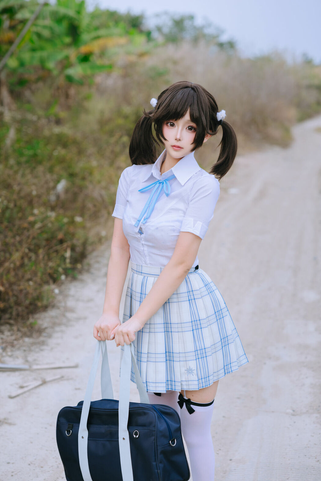 Coser@日奈娇 – 女高 Part02 (63P)