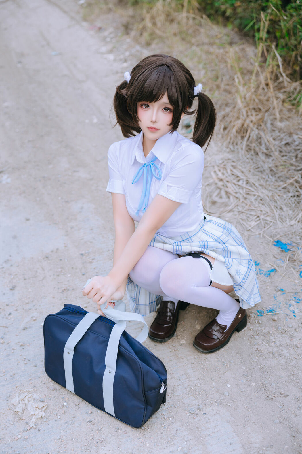 Coser@日奈娇 – 女高 Part03 (62P)