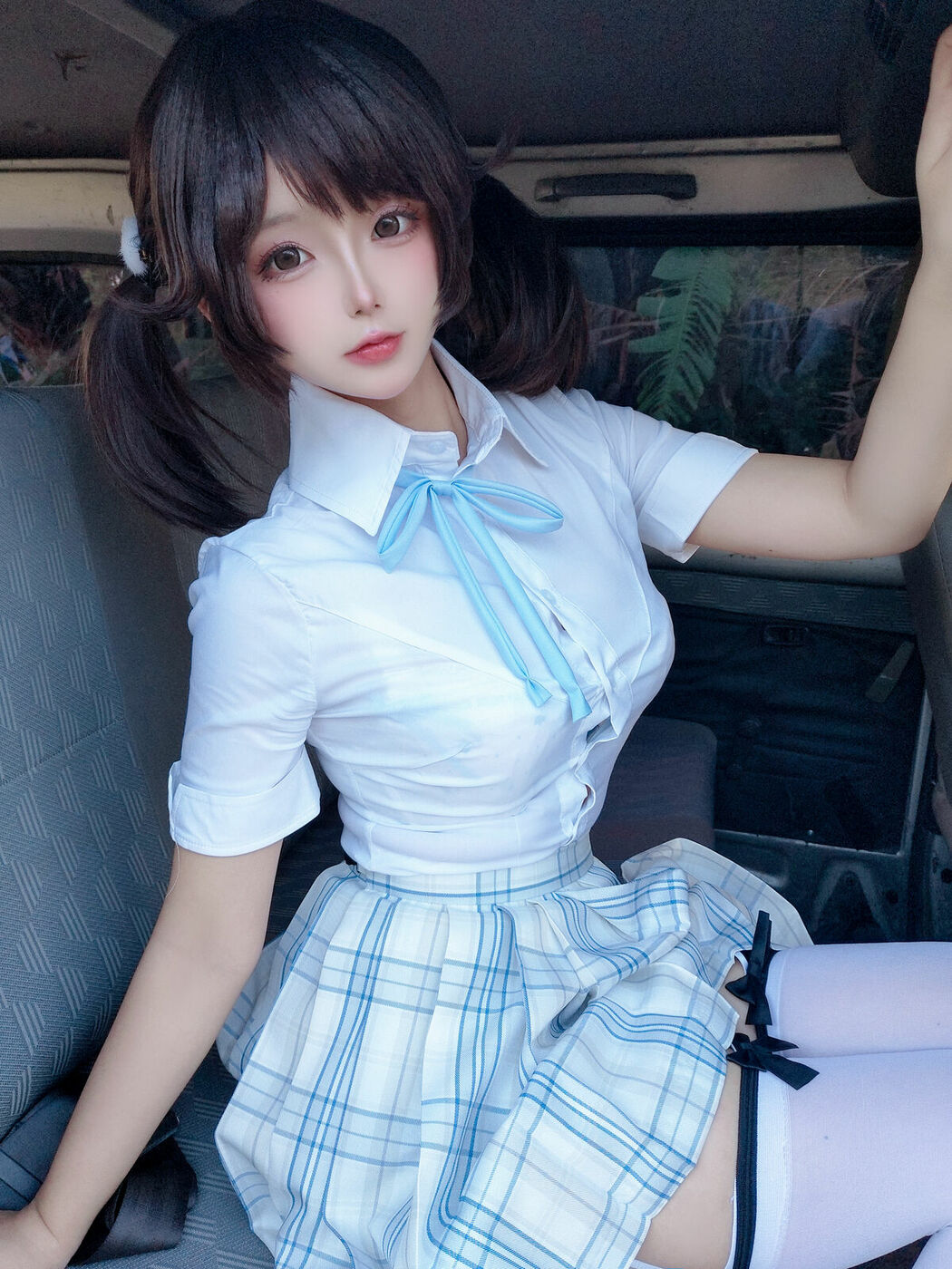 Coser@日奈娇 – 女高 Part02 (63P)