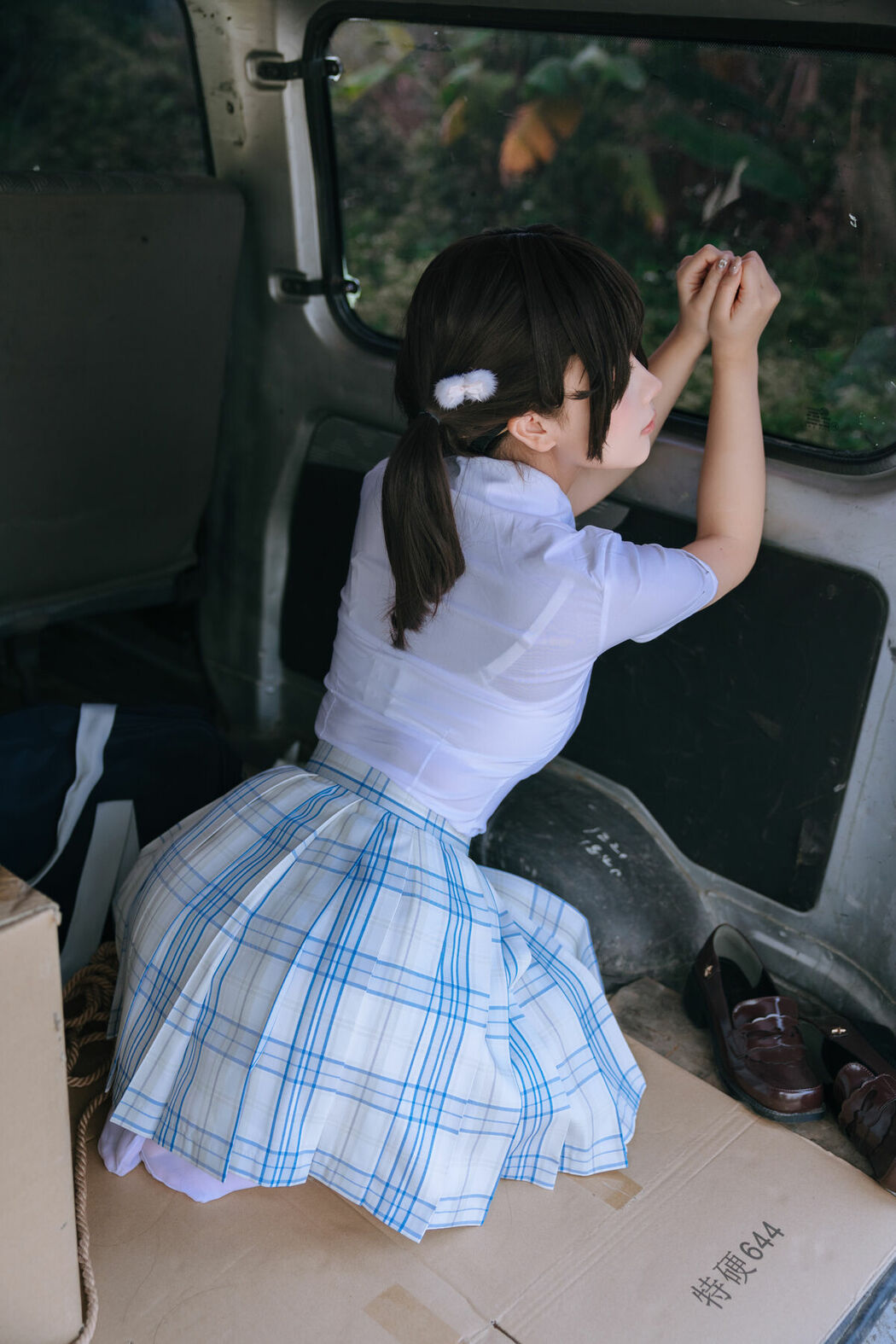 Coser@日奈娇 – 女高 Part02 (63P)