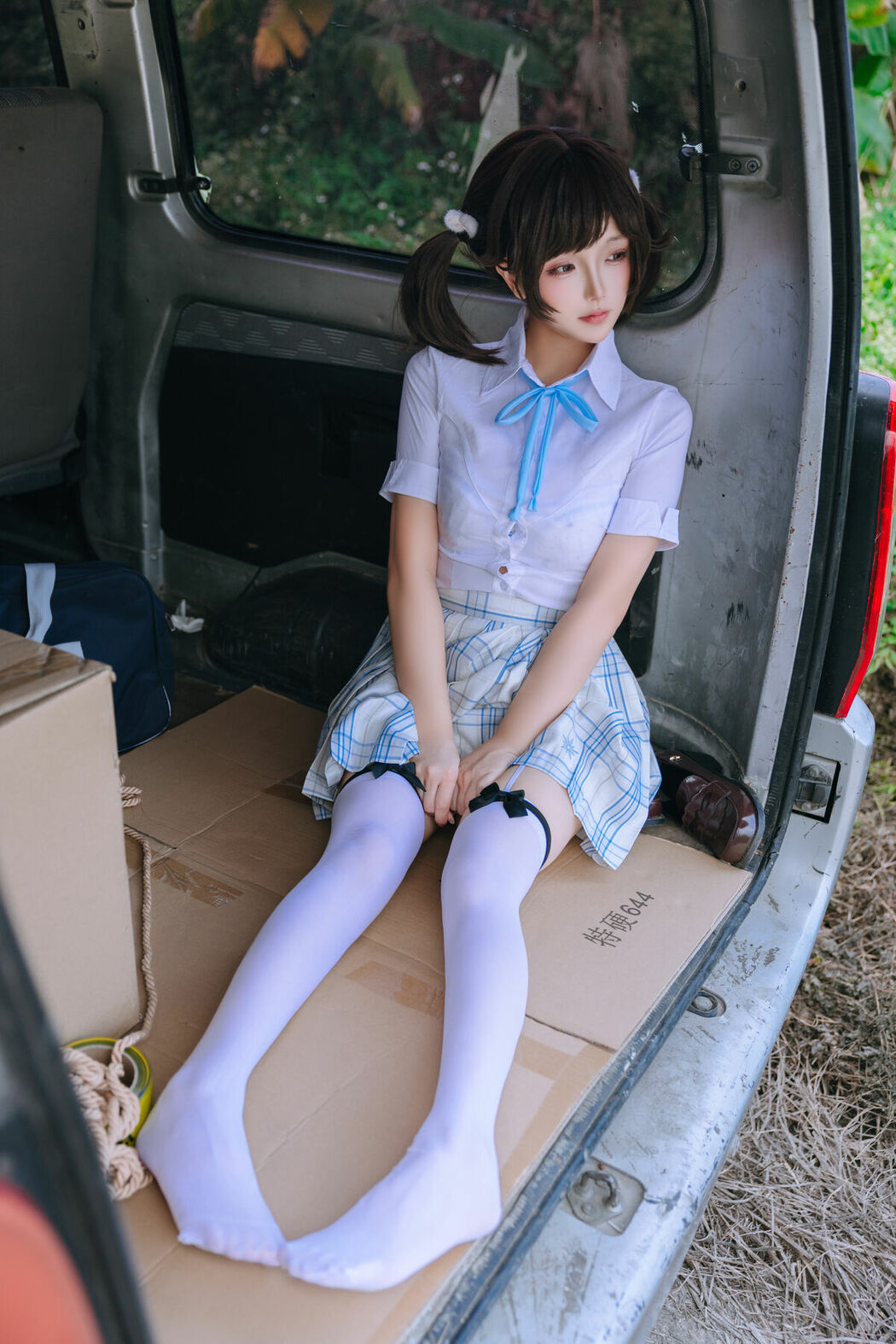 Coser@日奈娇 – 女高 Part02 (63P)