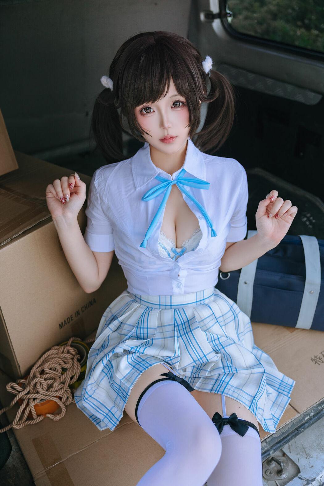 Coser@日奈娇 – 女高 Part02 (63P)