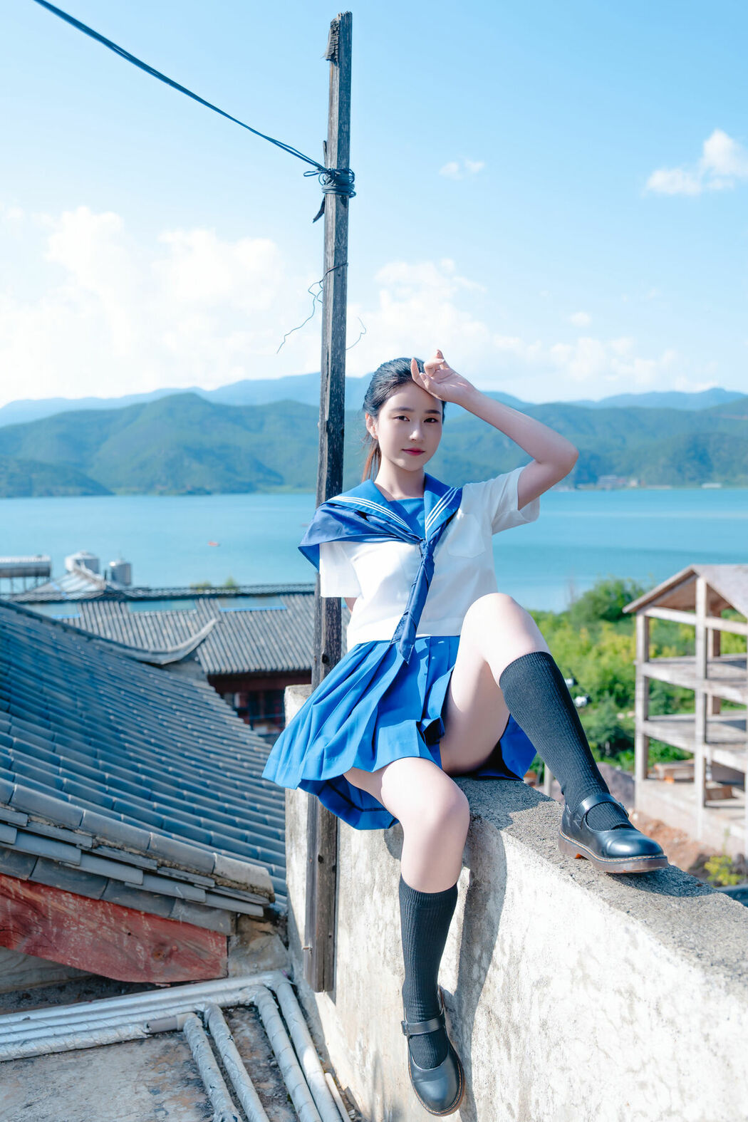Coser@年年Nnian – 泡沫之夏JK (79P)