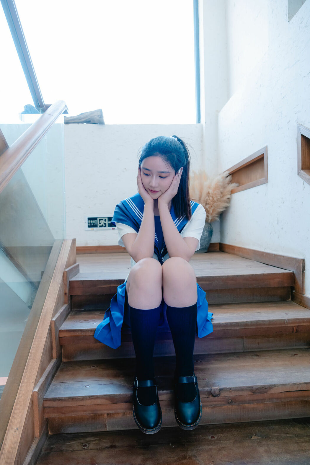 Coser@年年Nnian – 泡沫之夏JK (79P)