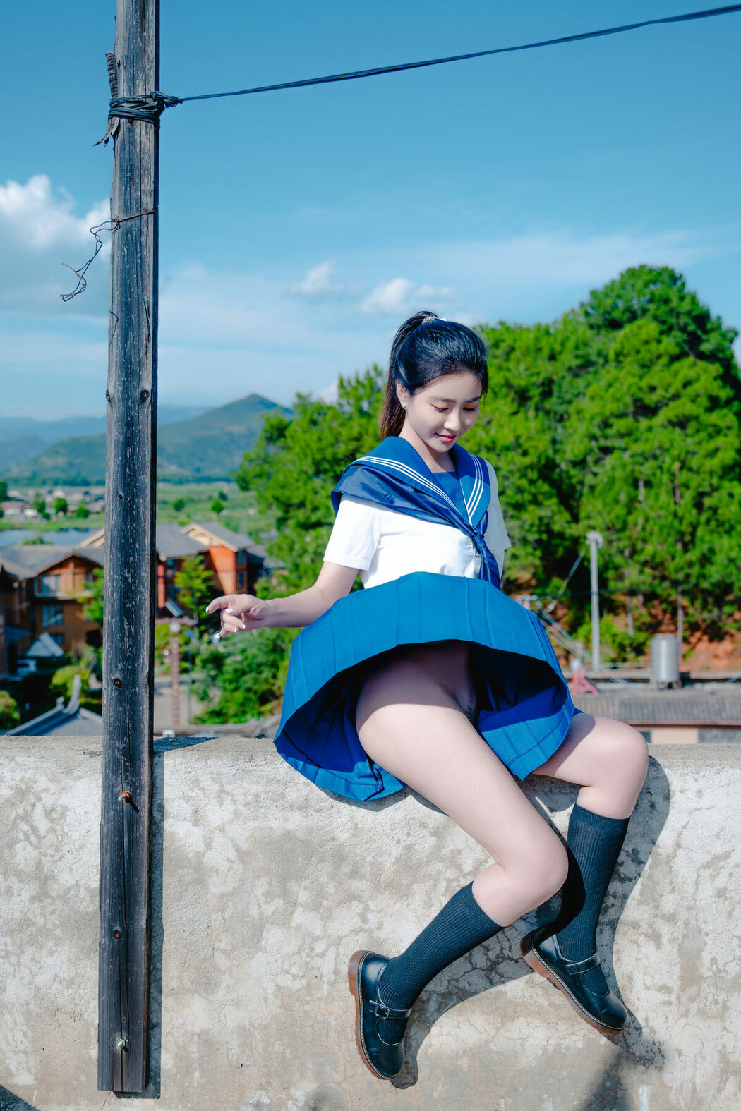 Coser@年年Nnian – 泡沫之夏JK (79P)