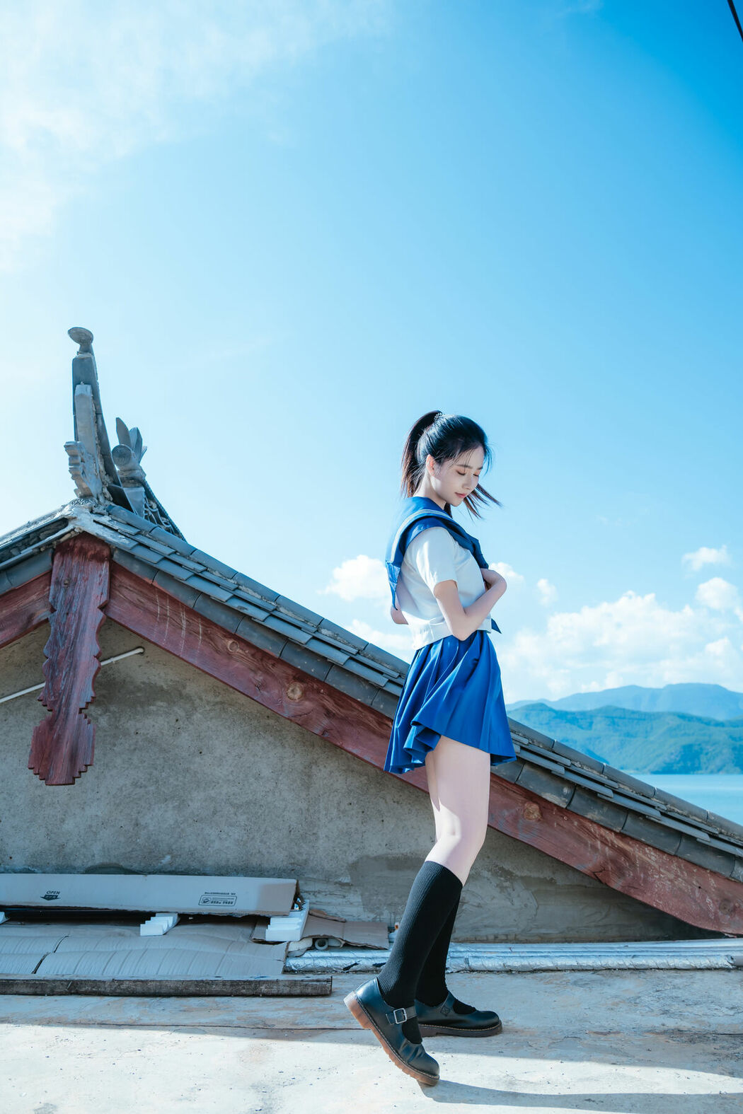 Coser@年年Nnian – 泡沫之夏JK (79P)