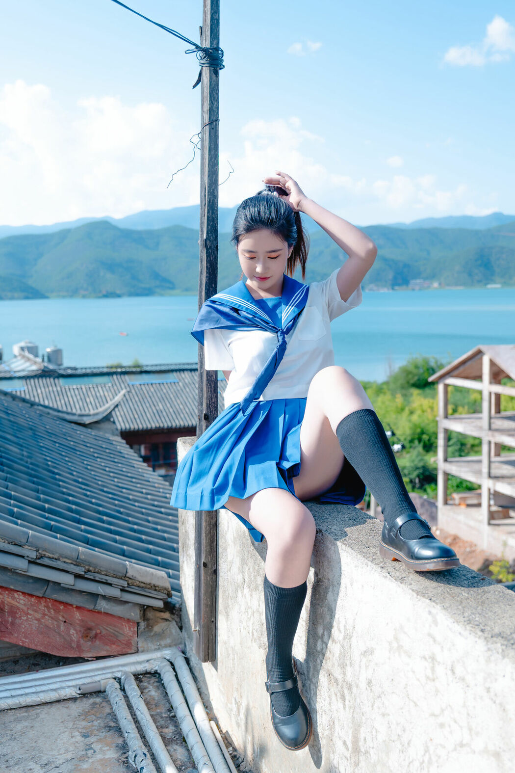 Coser@年年Nnian – 泡沫之夏JK (79P)