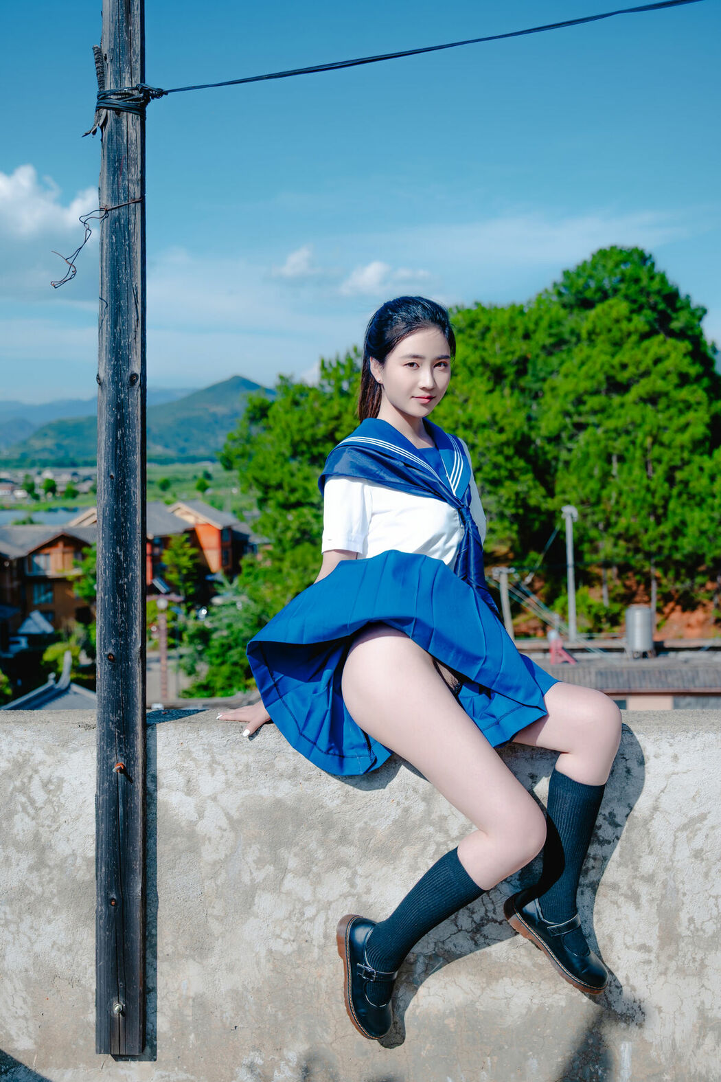 Coser@年年Nnian – 泡沫之夏JK (79P)